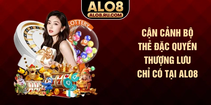 Cận cảnh bộ thẻ đặc quyền thượng lưu chỉ có tại ALO8