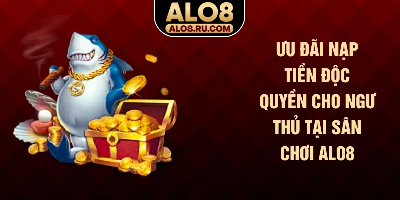 Ưu đãi nạp tiền độc quyền cho ngư thủ tại sân chơi ALO8